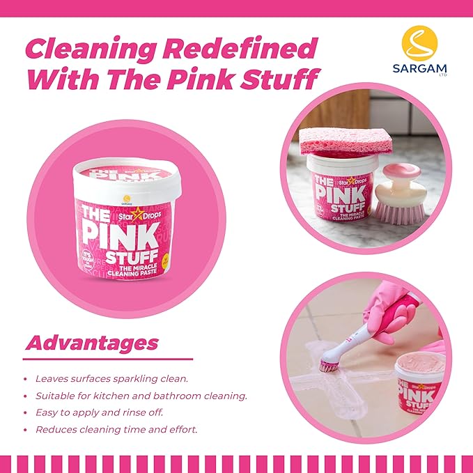 The Pink Stuff Miracle Cleaning Paste - Image 4
