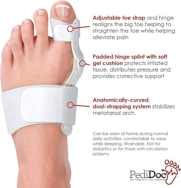 Foot Care Toe Bunion Splint Corrector Orthopedic Braces - Image 2