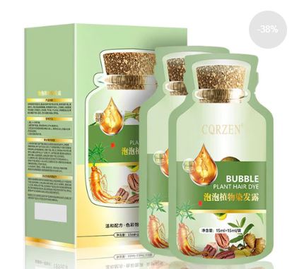 Natural Plant Hair Dye Shampoo